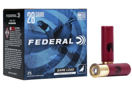 28 GA 2-3/4IN 1 OZ  7.5 GAME-SHOK HEAVY FIELD 25/BOX