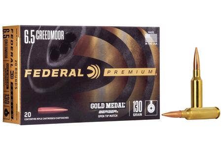 6.5 CREEDMOOR 130 GR BERG HYBRID VLD GM