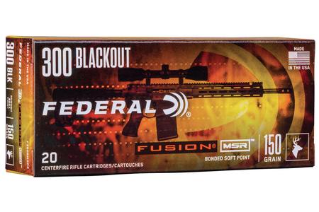 300 BLACKOUT 150 GR FUSION MSR