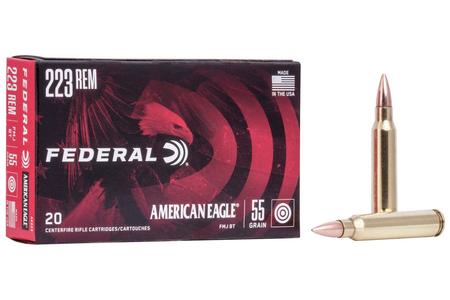 223 REM 55 GR FMJ BOAT TAIL