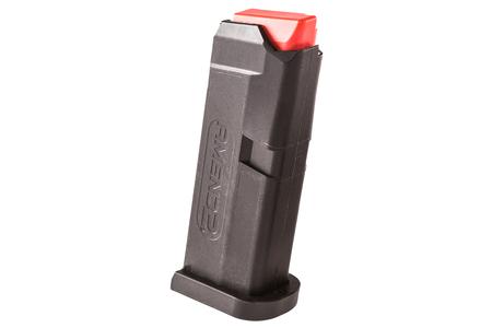 A2 GLOCK 42 380 ACP 6-ROUND BLACK POLYMER MAGAZINE