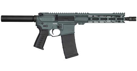 BANSHEE MK4 5.56MM AR PISTOL WITH 10.5 INCH BARREL AND CHARCOAL GREEN CERAKOTE F