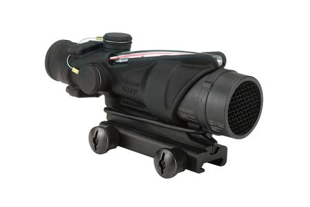 ACOG BLACK HARDCOAT ANODIZED 4X32MM ILLUMINATED RED CHEVRON RETICLE