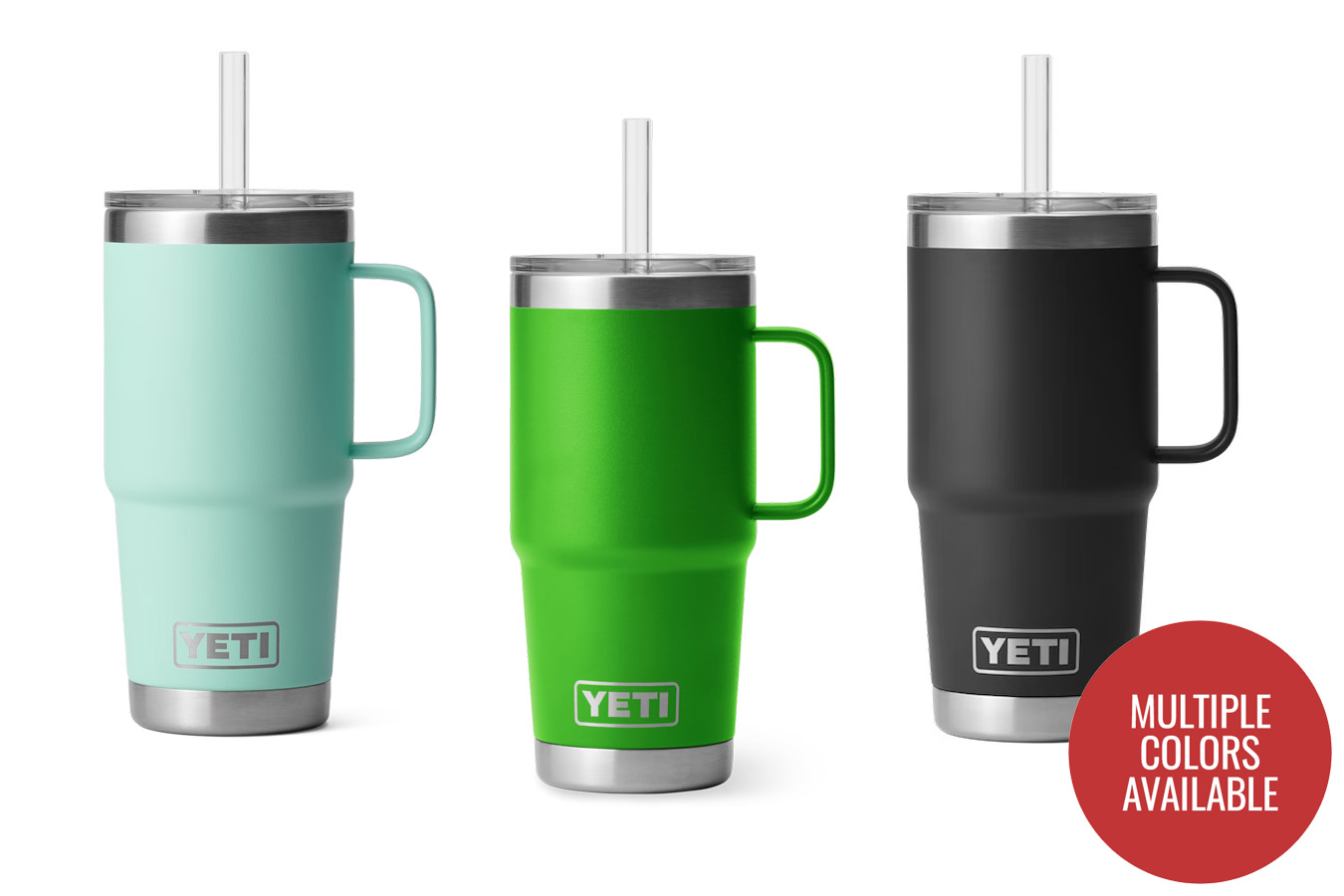 Yeti Coolers Rambler 25oz Mug with Straw Lid