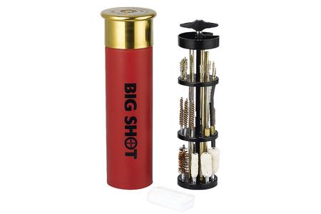 BIG SHOT CLEANING KIT MULTI-CALIBER MULTI-GAUGE/89 PIECES/RED POLYPROPYLENE CASE