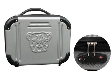 DOUBLE MOLDED 4-PISTOL CASE, TSA LOCK