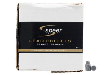 38 CAL 158 GRAIN LSWC 500/BOX