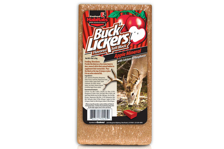 BUCK LICKER APPLE 4LB BLOCK