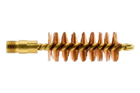 BORE BRUSH 28 GAUGE BRONZE BRISTLES LOOPED TIP BRASS CORE