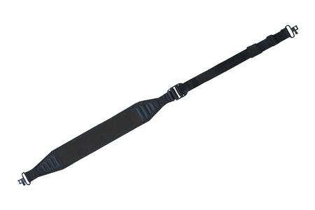 RHINO RIB SLING, BLACK NYLON, QD SWIVELS