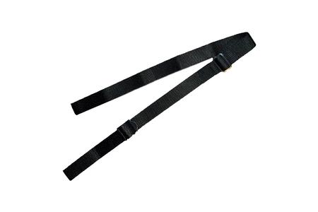 NYLON WEB UTILITY SLING, BLACK, 48X1.25 INCH