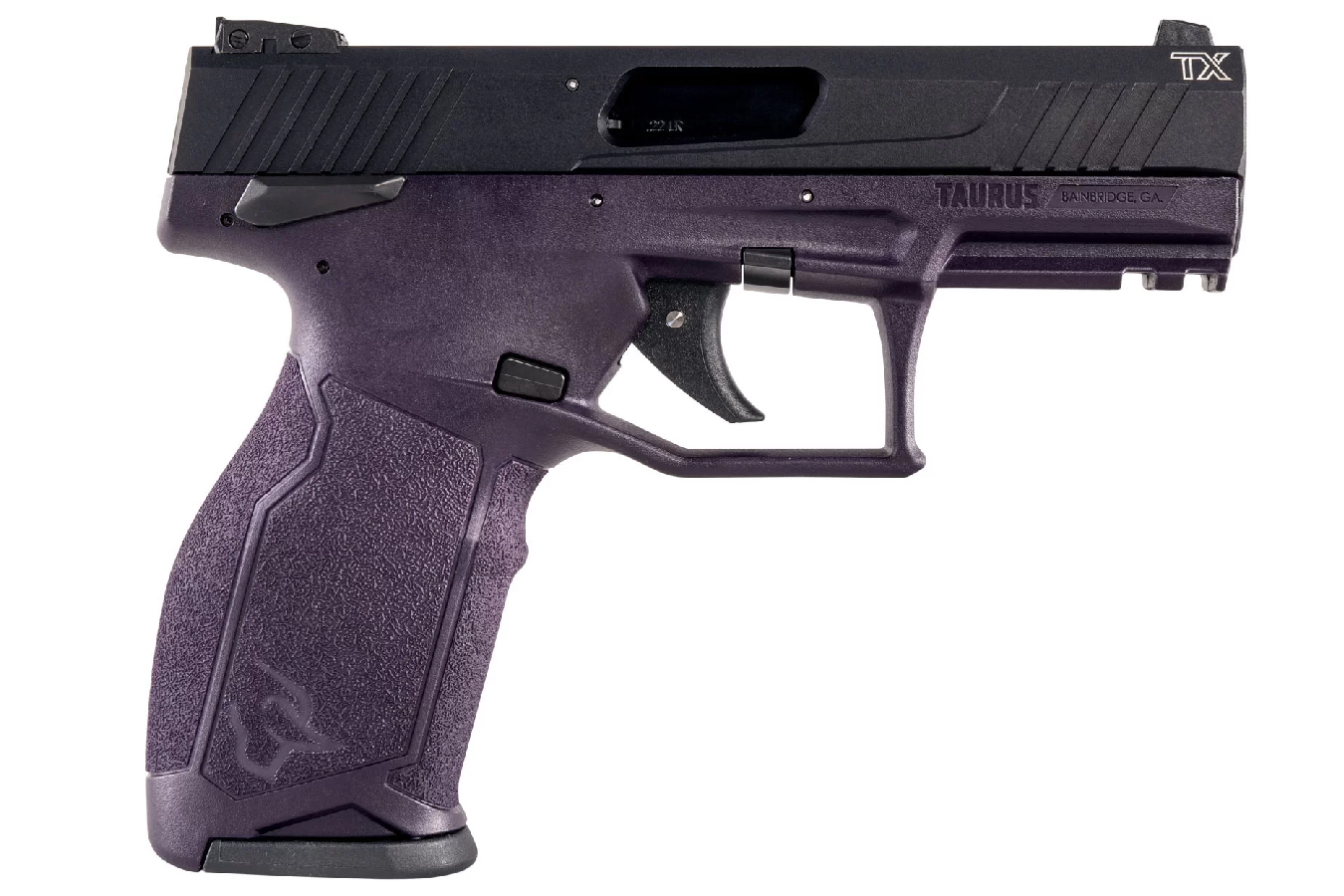 Taurus TX22 22LR Rimfire Pistol with Purple Wine Polymer Frame