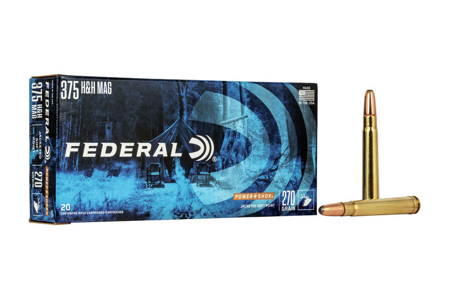 Federal 375 HH Mag 270 Grain JSP Power-Shok 20/Box