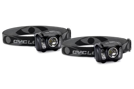 HEADLAMP 210 LUMENS WHITE RED/GREEN/WHITE LED, 2 PACK