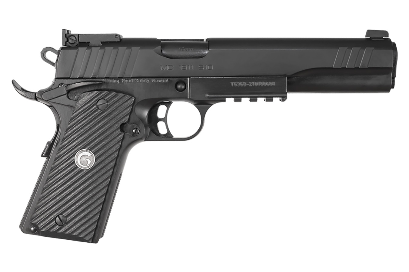 Girsan MC1911 S Hunter 10mm Black Pistol with 6 Inch Barrel