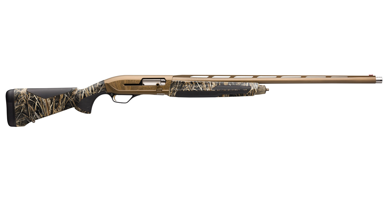 Browning Maxus II Wicked Wing 12 Gauge Semi-Automatic Shotgun with 28 Inch Barrel and Realtree Max 7 Camo Stock