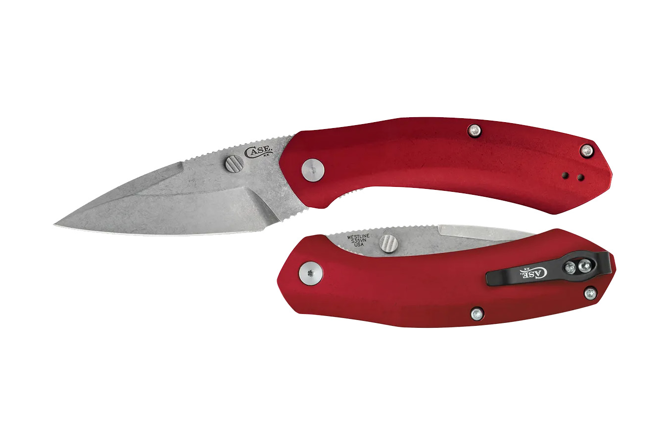 Wrcase Westline Red Folding Blade Knife