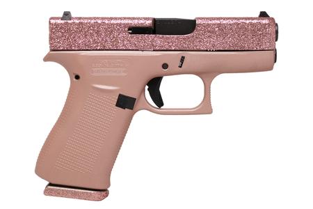 43X 9MM ROSE GOLD GLITTER GUNZ 3.39 IN BBL