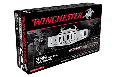 338WIN MAG ACCUBOND EBG 225GR EXPEDITION BIG GAME