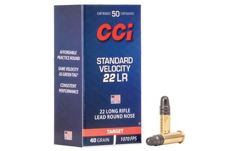 22 LR STANDARD VELOCITY 40 GR LRN