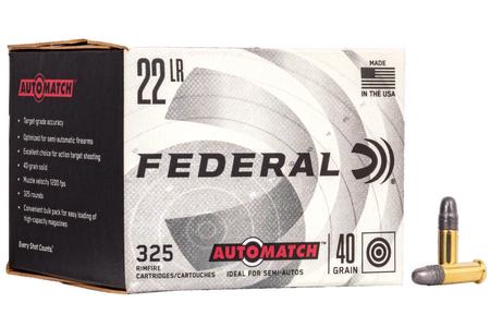 22 LR AUTOMATCH BULK 325 RD