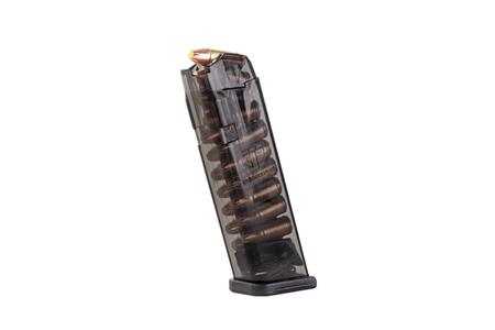 CARBON SMOKE FITS 17RND 9MM MAG GLOCK 17,18,19,19X,26,34,34 