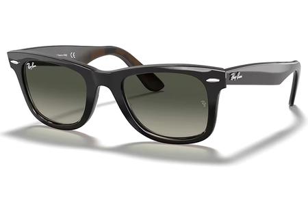 WAYFARER GREY ON HAVANA WITH GREY GRADIENT LENSES