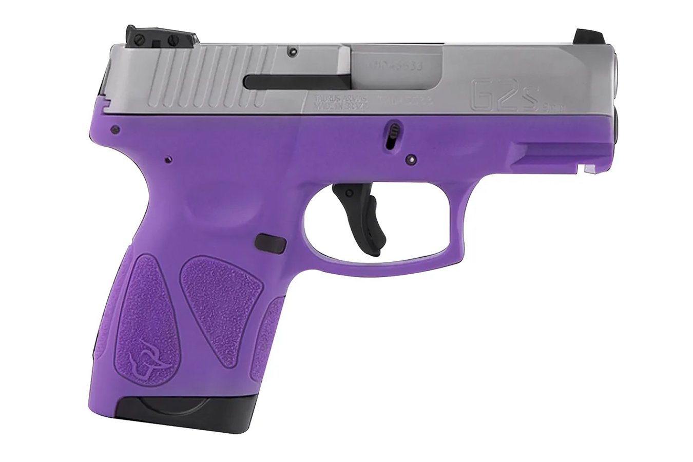 Taurus G2S 9mm Semi-Auto Pistol with Dark Purple Frame and Silver Slide