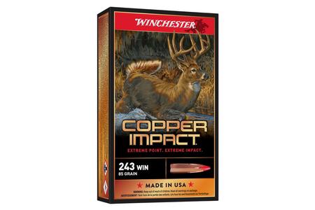 243 WIN COPPER IMPACT 85 GR LEAD FREE 