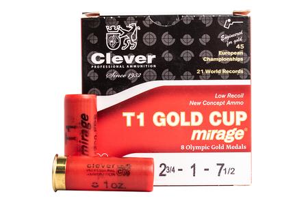 CLEVER 12 GA 2-3/4` 1 OZ #7.5 SHOT 250/CASE 1200 FPS