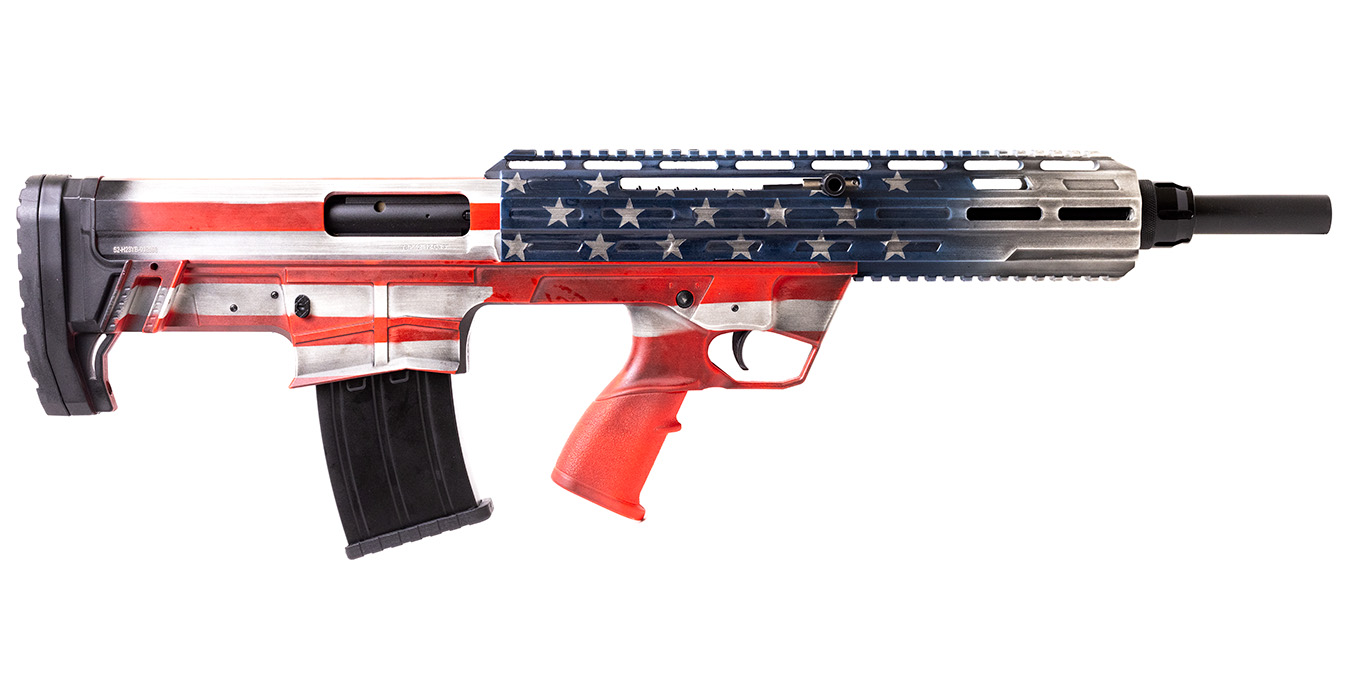 SDS Imports TBP 12 Gauge Bullpup Shotgun with USA Flag Finish