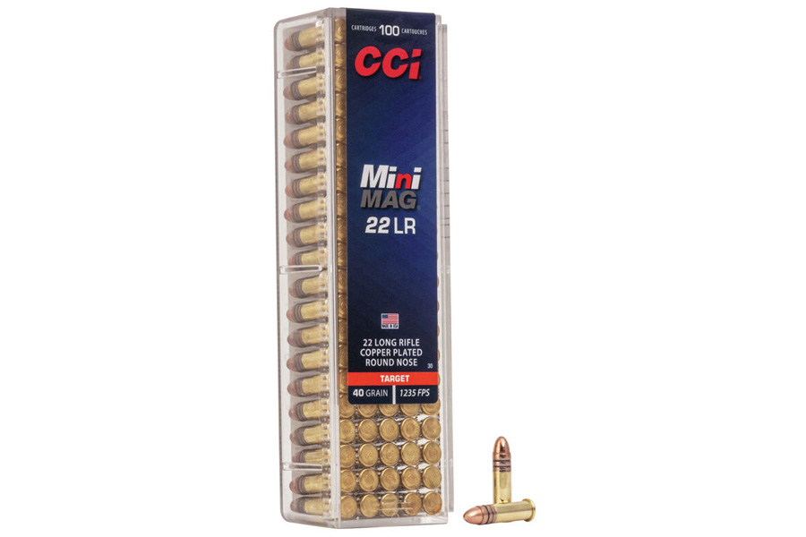 CCI 22LR 40 gr CPRN Mini Mag 100/Box