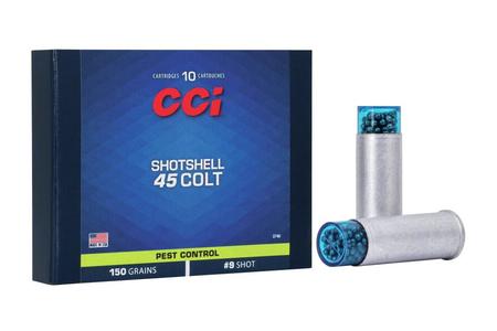 45 COLT 150 GR 9 SHOT SHOTSHELL 10/BOX