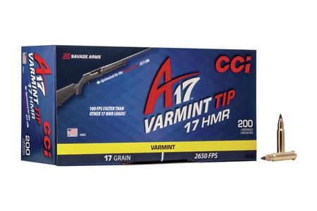 17 HMR 17 GR VARMINT TIP A17