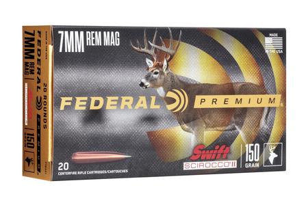 7MM 150 GR REMINGTON MAGNUM SWIFT SCIROCCO 20/BOX