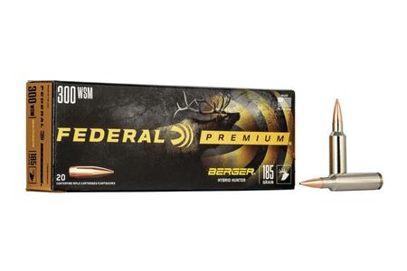 300 WSM 185 GR BERGER HYBRID HUNTER