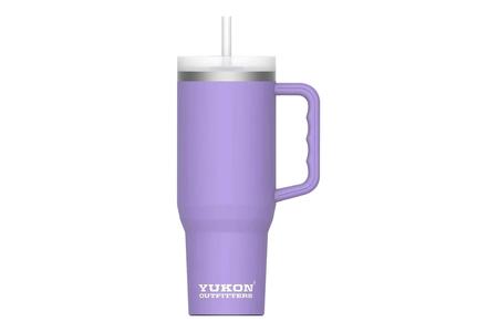 YUKON 40OZ TUMBLER WITH HANDLE LAVENDER