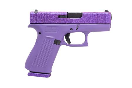 43X 9MM SEMI AUTO PISTOL WITH GLITTER GUNZ VOODOO FINISH