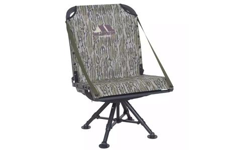 GROUND BLIND CHAIR - 4 LEG  - BOTTOMLAND CAMO 