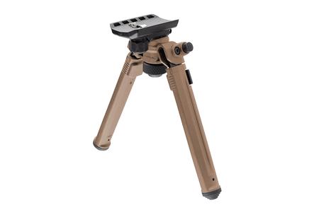 ALUMINUM BIPOD FLAT DARK EARTH SLING STUD ATTACHMENT 6.3-10.3` VERTICAL ADJUSTME