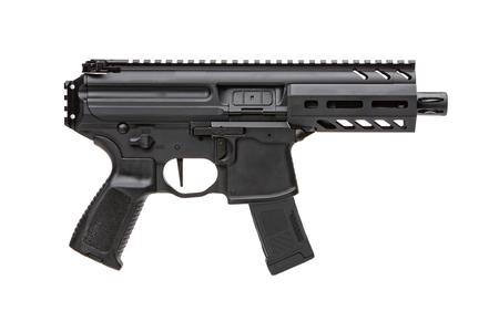 MPX K 9MM 4.5` CARBON STEEL BARREL BLACK ALUMINUM FRAME