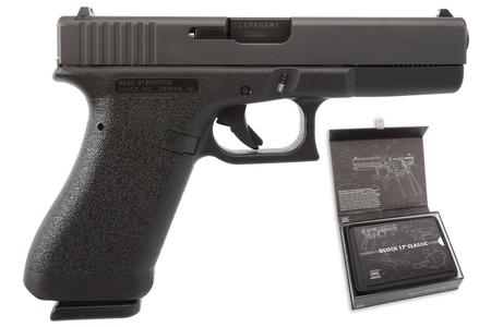 GEN 1 GLOCK 17 9MM BLACK 4.49 IN BBL 17 RD MAG