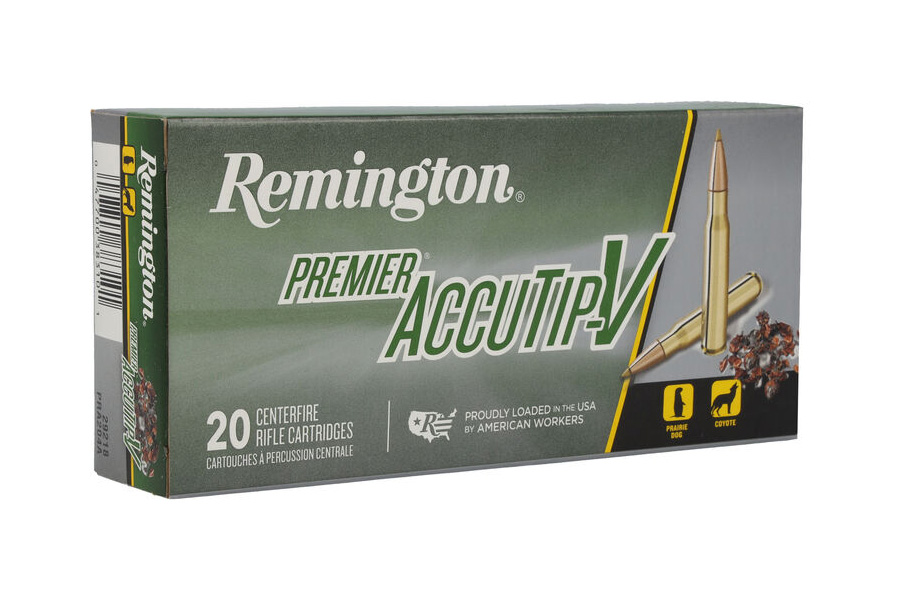 Remington 204 Ruger 32 gr Premier Accutip-V 20/Box