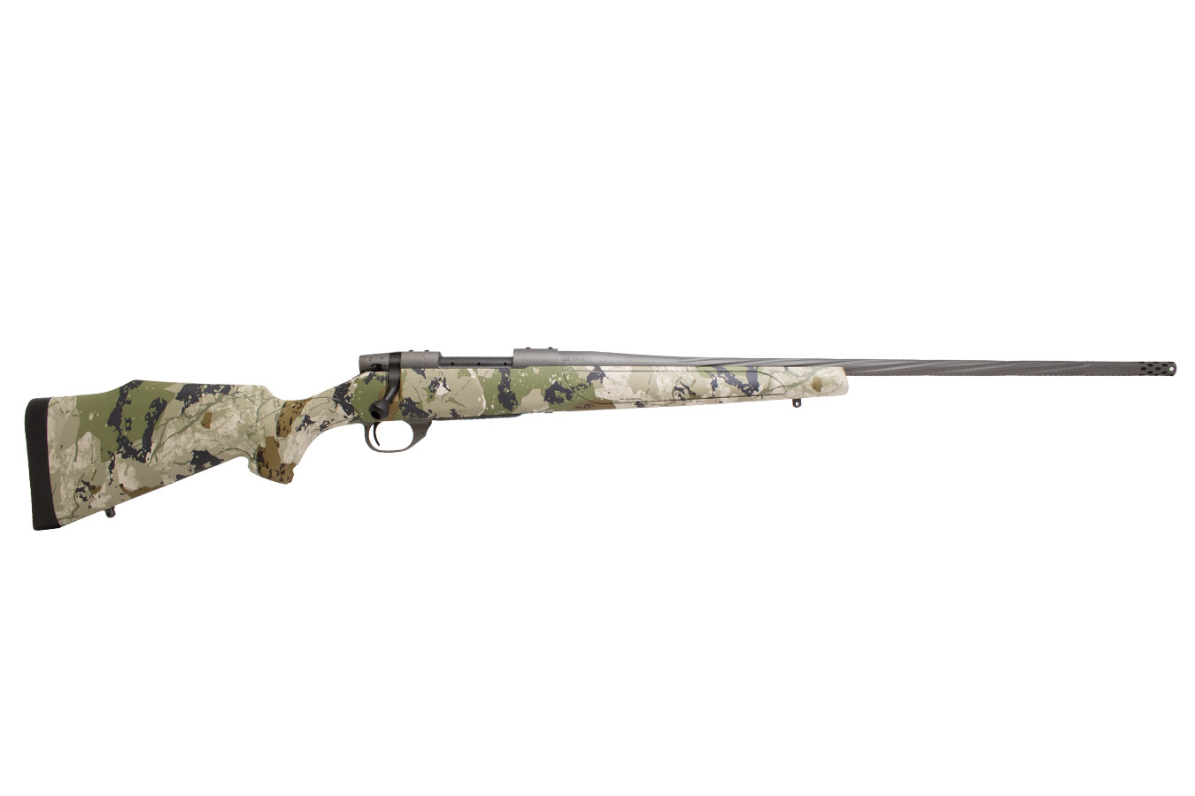 Weatherby Vanguard Kings 6.5 PRC Bolt-Action Rifle with Kings XK7 Camo Dipped Stock