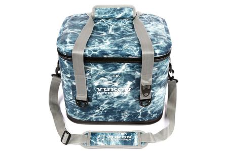 YUKON 20 CAN TECH COOLER - MOSSY OAK ELEMENTS SPINDRIFT