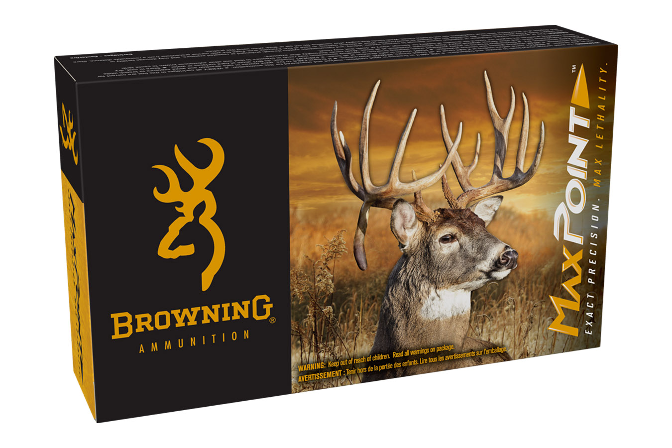 Browning 270 Win 130 gr Polymer Tip Max-Point 20/Box