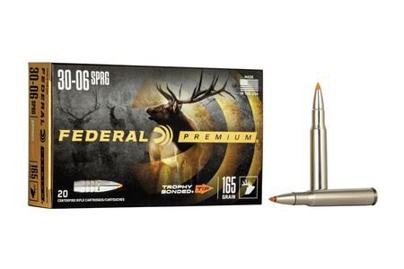 30-06 SPRG 165 GR TROPHY BONDED TIP VITAL-SHOK