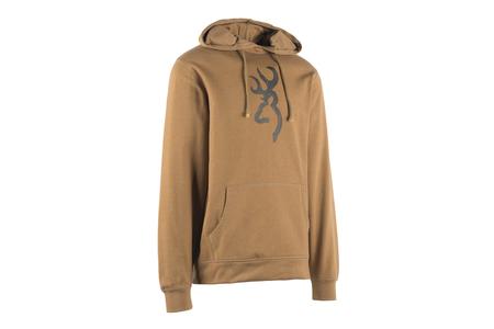 BROWNING CARTER 2.0 BUCKMARK HOODIE MD HEATHER BROWN