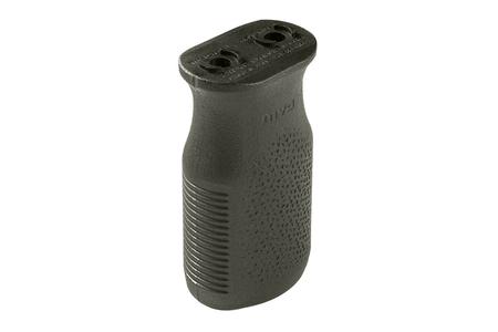 VERTICAL GRIP OD GREEN TEXTURED PLYMER FITS M-LOK RAIL