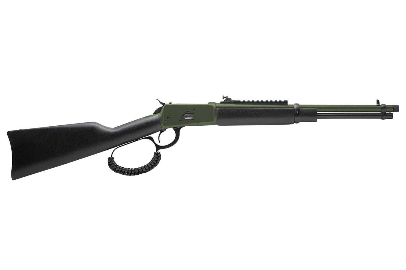 Rossi R92 44 Magnum Lever-Action Rifle with Moss Green Finish and 16.5 Inch Threaded B